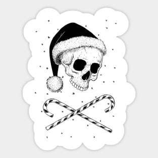 Goth Christmas Sticker